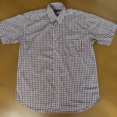 00s cityboy swooplex s/s check shirt M