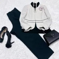 大きいサイズ パンツ派 ONEIROS オケージョン 卒入式 ブラウスおまけ