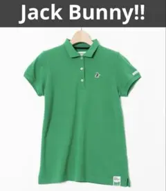 Jack Bunny!! ジャックバニーグリーンポロシャツ サイズ1