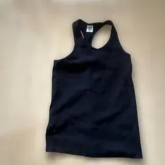 ブラック タンクトップ L