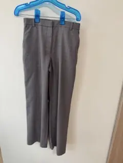 THE SUIT COMPANYグレー チェック柄 カジュアルパンツ