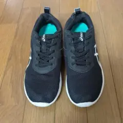 asics スニーカー ブラック 24.5センチ
