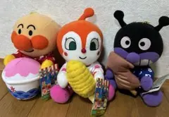 アンパンマン お祭りぬいぐるみ　3体セット