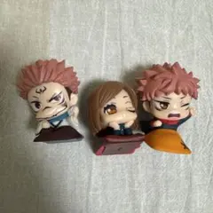 両面宿儺、虎杖悠仁、釘崎野薔薇　フィギュア3体セット