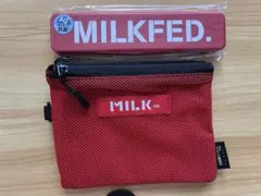 MILKFED. カトラリーセット ポーチ 赤のサムネイル