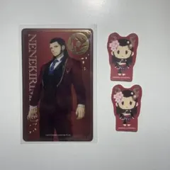 刀剣乱舞　大本丸博　祝装箔押しクリアカード・フレークシール【祢々切丸】