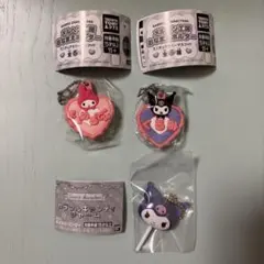 サンリオメルヘン工房おなまえホルダー　キャンディーチャーム　マイメロクロミセット