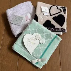 新品未使用　タグ付き　タオルハンカチ　まとめ売り