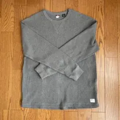 NANGA エコハイブリッドワッフルロングスリーブティー