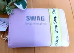☆セール☆♥SWAG ピンク 二つ折り財布♥