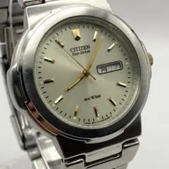 稼働品 CITIZEN Eco-Drive メンズ 腕時計 シチズン ゴールド