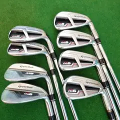 レフティ　テーラーメイド M6アイアン 8本セット TaylorMade テーラーメイド M6 アイアンセット 8本 (5〜S