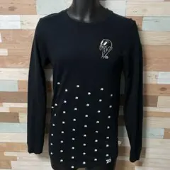 希少 エアジョーダン　スペースジャム　コラボ　20周年　ロンT 黒