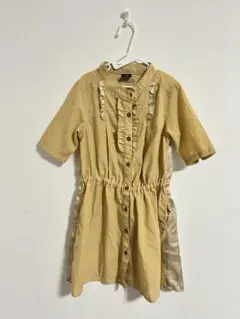 AIMABLE ワンピース 120cm ベージュ フリルのサムネイル
