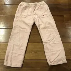 ミキハウス　ピンク　コーデュロイ　パンツ　110cm