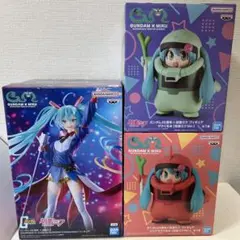 ガンダム45周年×初音ミク　3種セット