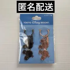 ディズニー　サングラス　キーチェーン２個　ミッキー キーリング　キーホルダー