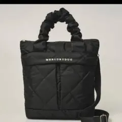 MERCURYDUO 2WAYキルティング ショルダーバッグ