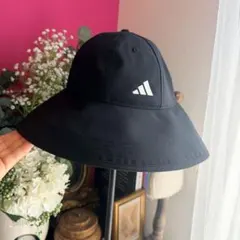 値下げしまーす。adidas ブラック ハット 調整可能