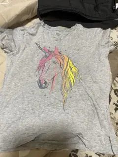 GAP ユニコーン Tシャツ グレー　140