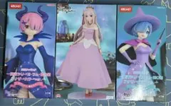 リゼロ　童話シリーズ・ラム・レム・エミリア・眠り姫　ラウンドワン限定カラー
