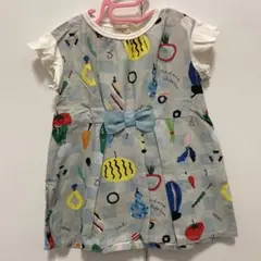 trois lapins ワンピース 90cmのサムネイル