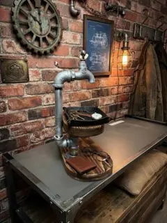 インダストリアル ディスプレイ スタンド 多肉植物 アクセサリー 店舗什器のサムネイル