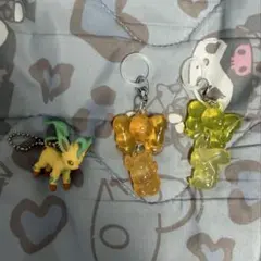 Pokémon ポケモンホルダー 当時物 キーホルダー 18点セット 海洋堂