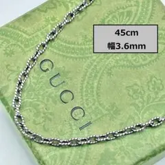 GUCCI グッチ ネックレス 喜平 45cm 太め GUCCI グッチ ネックレス 喜平 45cm 太め - メルカリ