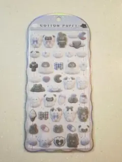正規品 COTTON PUFFY☆コットンパフィーシール