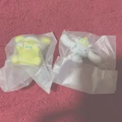 サンリオ　ガチャガチャ　シナモロールごっこフィギュア　ポム　シナモン