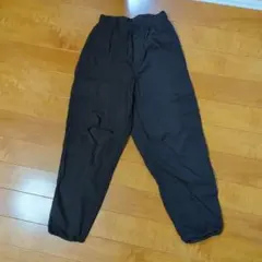 ブラック カーゴパンツ ロングパンツのサムネイル