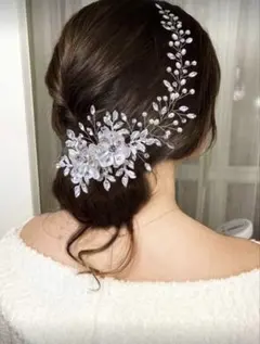結婚式 ウェディングヘッドアクセサリー