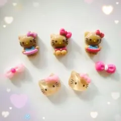 ⚠️数量限定！即購入可‼️ガングロキティ キティ サンリオ キャラ リボン ネイパ