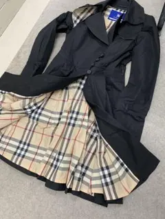 Burberry バーバリーブルーレーベル　トレンチコート ブラック　黒　38のサムネイル
