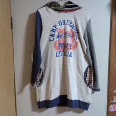 ライムインク チュニックパーカーMサイズ