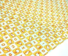 レア USAコットン 復刻 30’s 子ども柄 ベビー柄 アルファベット 動物