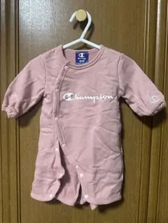 Champion ピンクロンパース 50-60cm