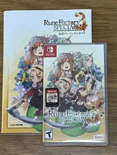 【北米版】ルーンファクトリー3スペシャル Switchソフト&日本語ガイドブック