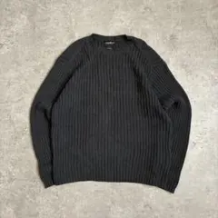 Eddie Bauer ラグランスリーブ コーデュロイ コットンニット アメカジ