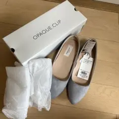 OPAQUE.CLIP パンプス グレー 23.5cm