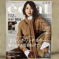 éclat エクラ 11月号
