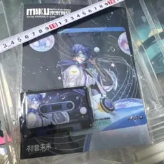 kaito miku with you 2024特大クリアカード箔押し両面アクキ