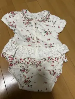 女の子 80サイズ ロンパース 半袖 センスオブワンダー