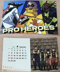 カレンダー　プロヒーロー