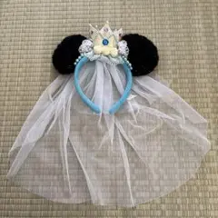 ディズニー カチューシャ ティアラ付き