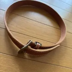 ケンゾー　KENZO ブラウンレザー ベルト S