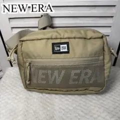 極美品 NEW ERA ニューエラ ショルダーバック ベージュ
