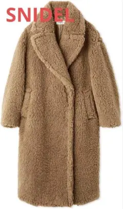 スナイデル　ボアロングコート レディース