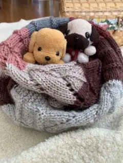 ハンドメイド　スヌード